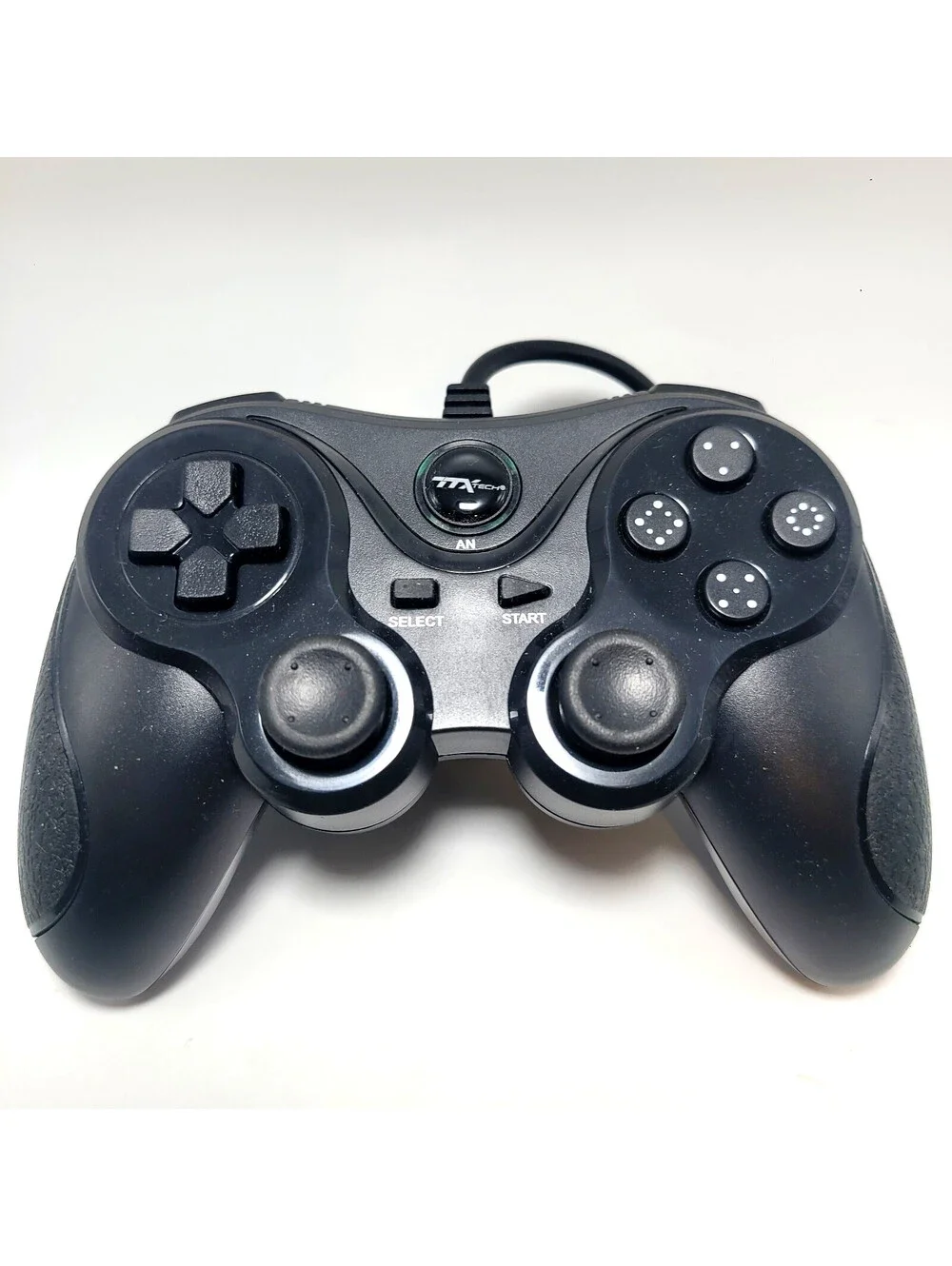PlayStation 3 Wired Controller for PS3 / PC / USB TTX Tech - Black - NEW IN BOX!